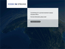 Tablet Screenshot of cook-stirling.com